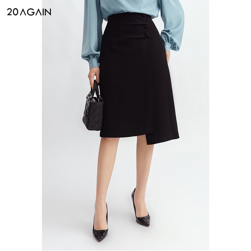Chân váy nữ midi 92WEAR đủ màu, đủ size, thanh lịch sang trọng JDA0943 | BigBuy360 - bigbuy360.vn