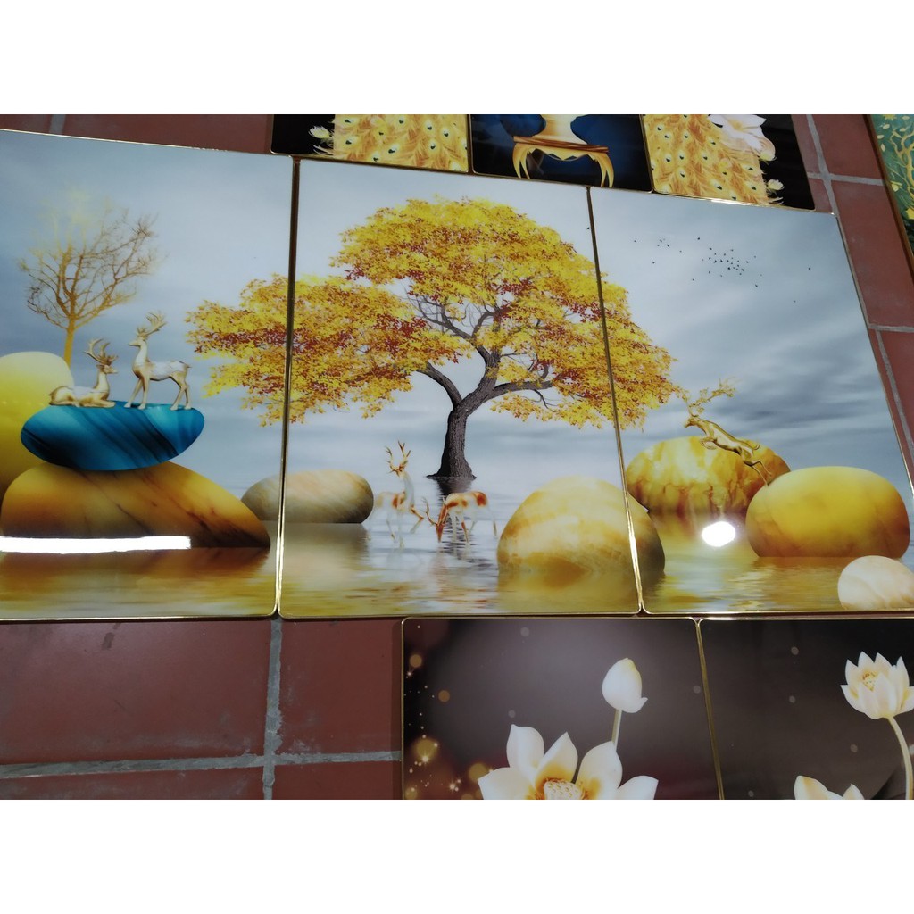 Tranh treo tường decor tráng gương hiện đại trang trí phòng khách, phòng ngủ, phòng bếp | Tranh decor Tuong An