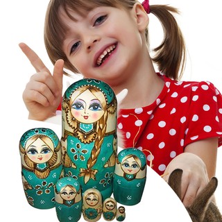Bộ 7 Búp bê Nga Matryoshka bằng gỗ
