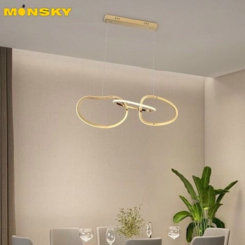 Đèn thả MONSKY BERHU 3 vòng độc đáo, hiện đại [ẢNH THẬT 100%