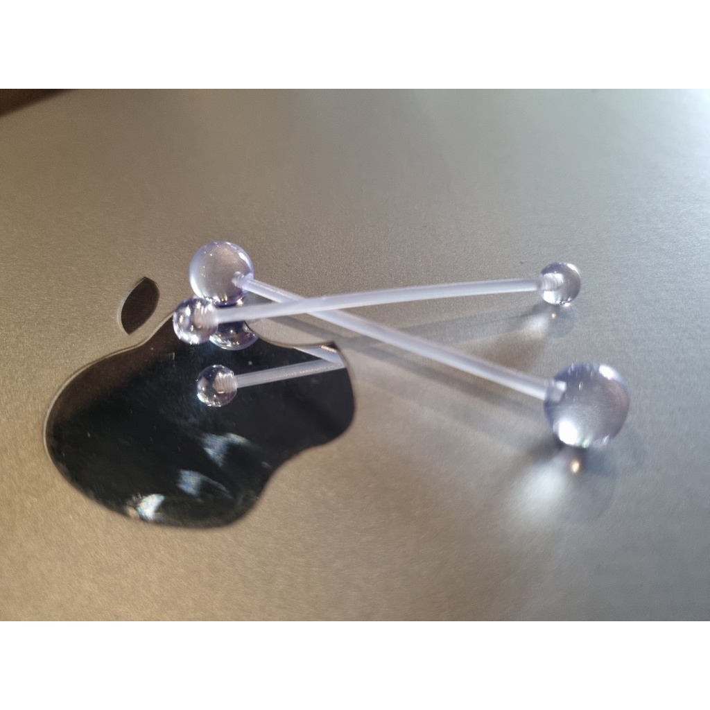 01 Khuyên Tạ thân Nhựa dài 38mm