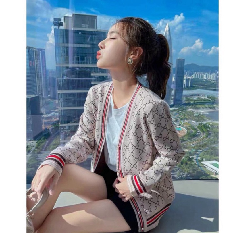 Cardigan Len Nữ GUMAX, Cadigan Len Hàn Quốc, Áo Khoác Dáng Dài Hàng TaoBao có sẵn | BigBuy360 - bigbuy360.vn