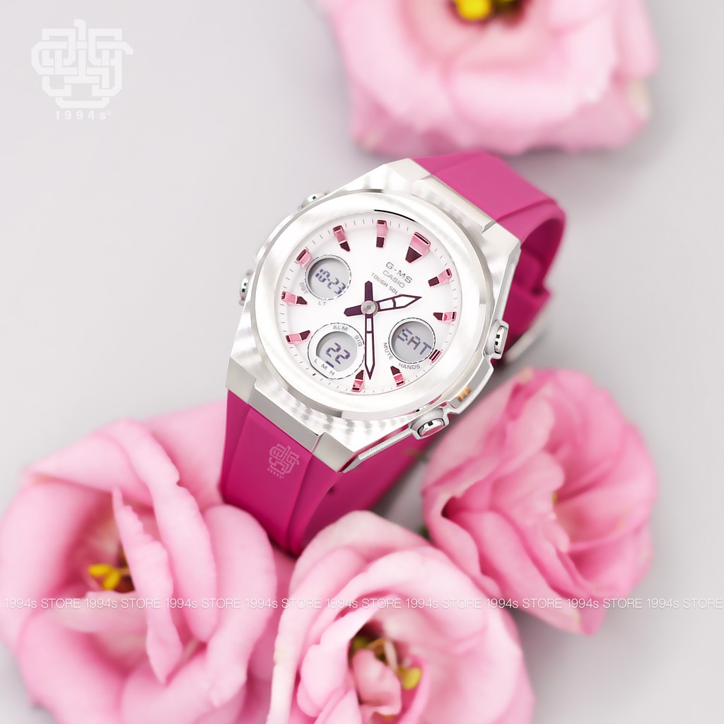 Đồng hồ nữ Casio Baby-G MSG-S600 / MSG-S600-4A chống va đập, chống nước 200m, hàng chính hãng bảo hành 05 năm