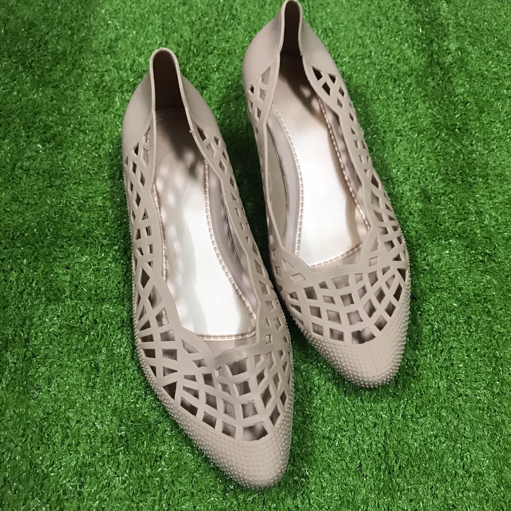 Giày búp bê nhựa lưới MS66