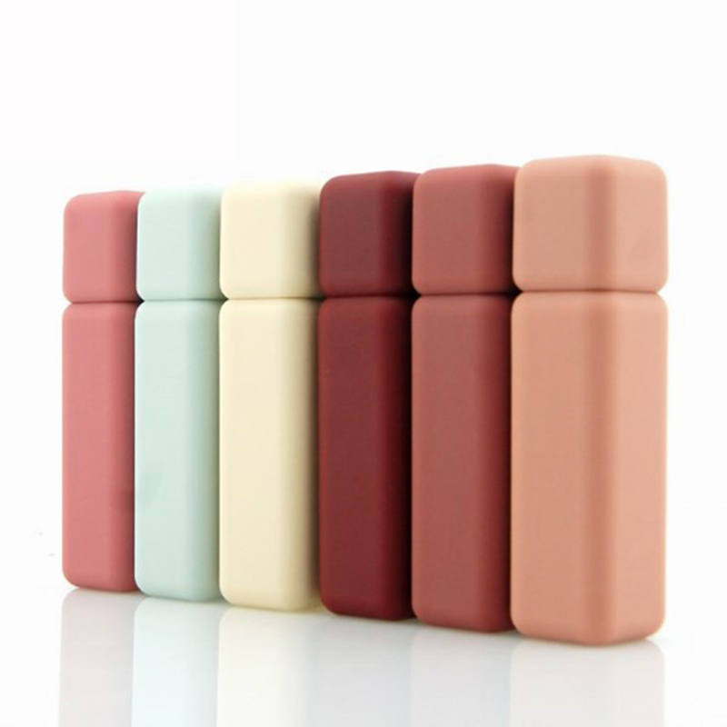 (Hàng Mới Về) Vỏ Son Rỗng Có Nắp Đậy Tiện Dụng