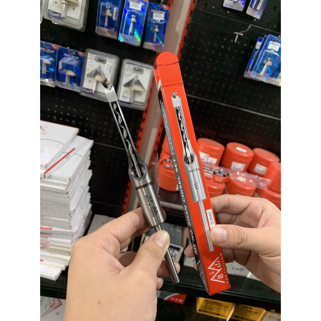 Mũi đục Ming Shan chính hãng Đài Loan- mũi đục mộng vuông