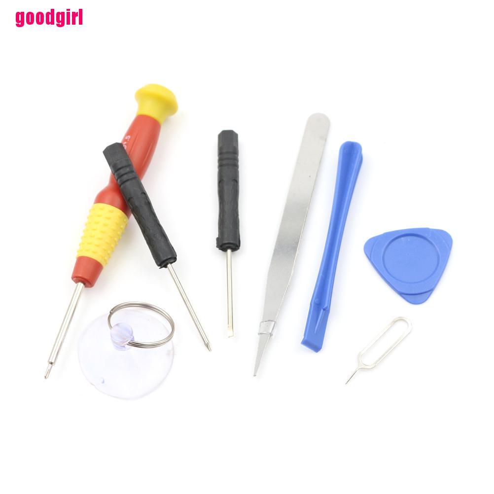 Good 8 in 1 Cell Phones Opening Pry Repair Tool Kit Screwdriver For Phone Repair Accessory