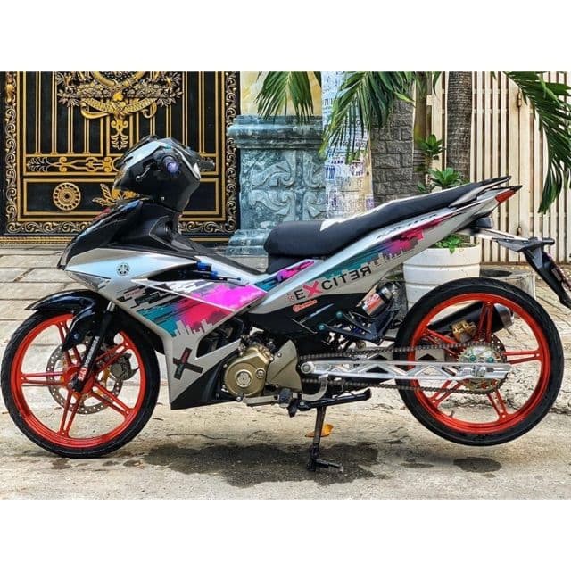 Tem rời ex 150 hoàng hôn xe bạc