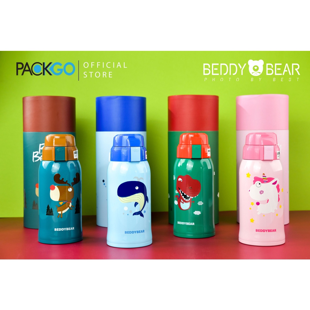 Bình giữ nhiệt cho Bé Trai hoặc Gái / Chính hãng 100% BEDDYBEAR/ BEDDY BEAR/ phù hợp Bé từ 2 tuổi trở/Thích hợp làm quà