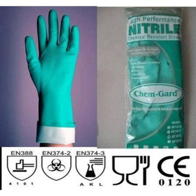 Găng tay nhập khẩu Malaysia- Chính hãng, găng tay cao su chống hóa chất không mùi