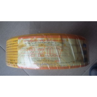 Dây điện LIOA 2x0,7 mm cuộn dài 100 mét lõi bằng đồng 100 %