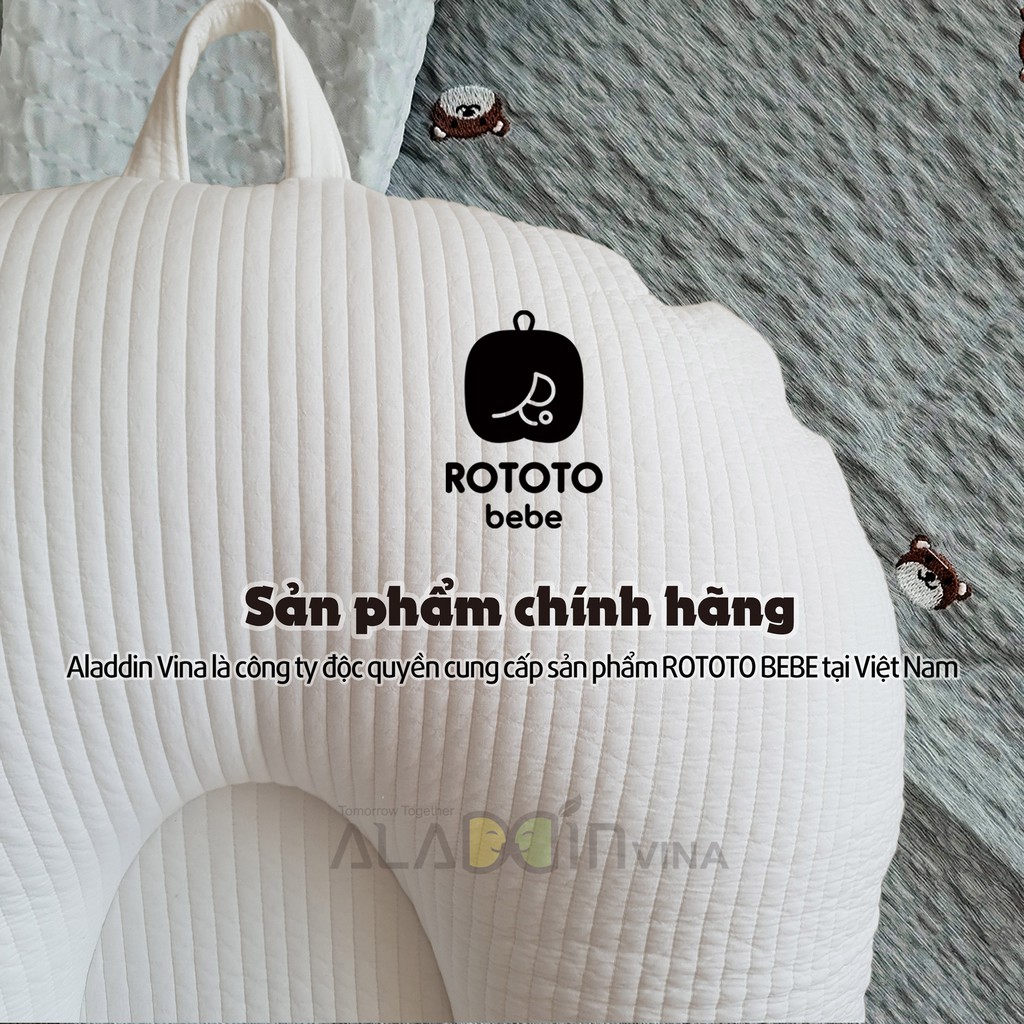 Vỏ gối chống trào ngược ROTOTO BEBE chính hãng