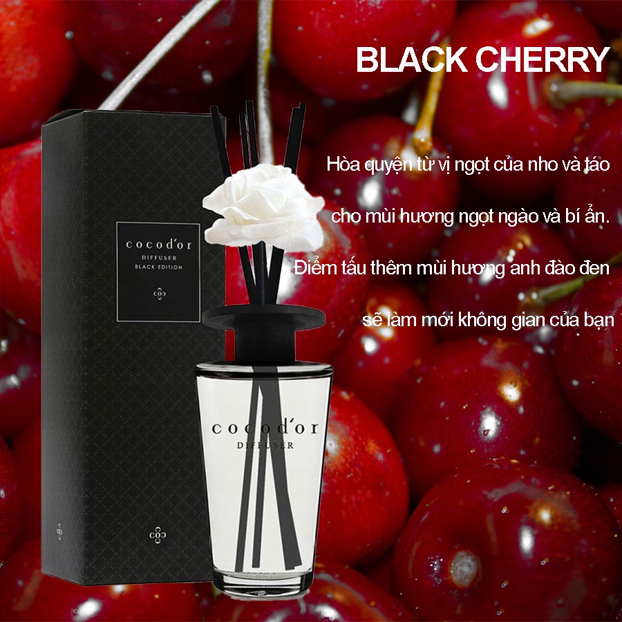 Tinh Dầu Tán Hương Cocodor Black Edition Diffuser 500ml