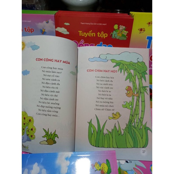 Combo 3 quyểnThơ TruyệnĐồngDao. Bộ quà tặng cho bé