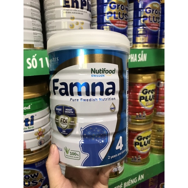 Sữa Bột FAMNA số 4 Hộp 850g Sản Xuất Tại Thuỵ Điển