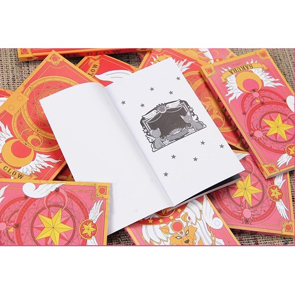 Sổ Sakura Thủ Lĩnh Thẻ Bài  mẫu 2