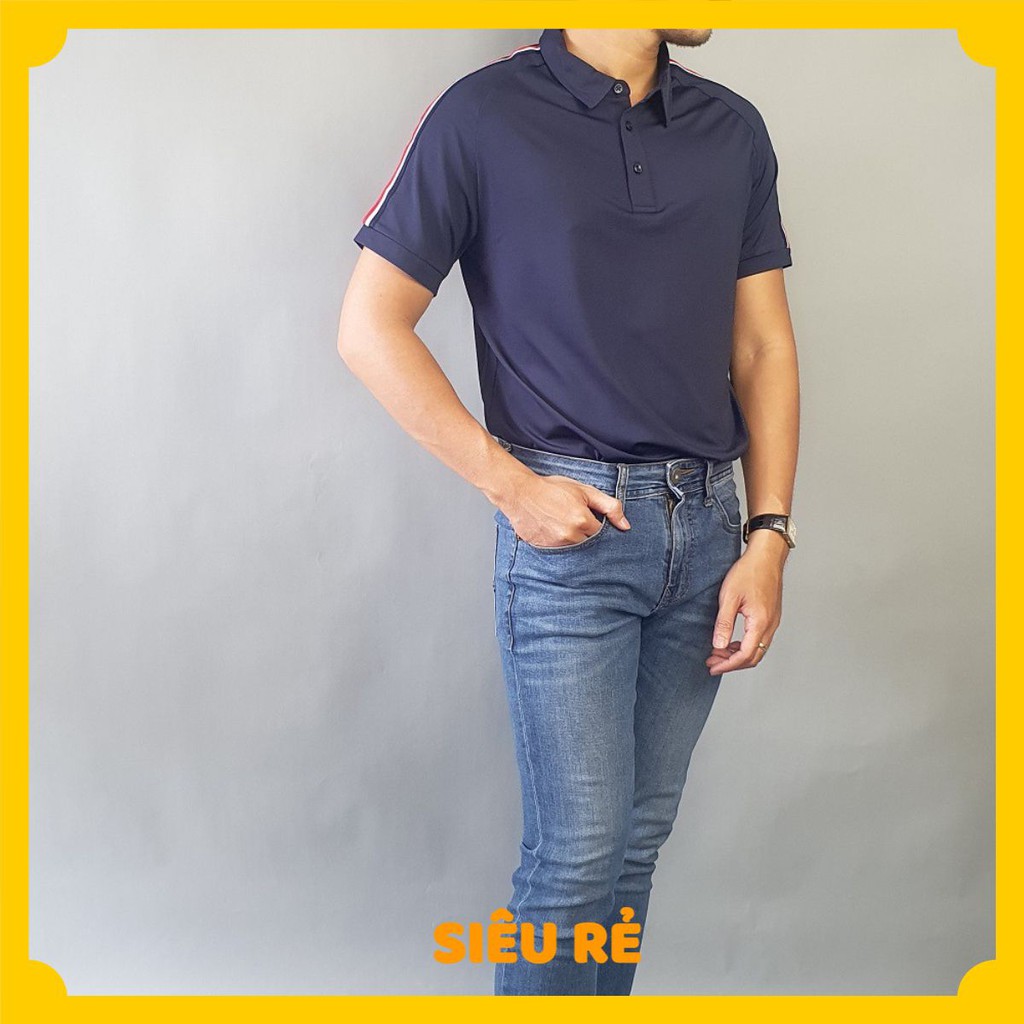 Áo Thun Nam Tay Ngắn | Áo Phông Nam Tay Lỡ Cổ Đứng Thời Trang Cao Cấp A02-19 juki.shop50 | BigBuy360 - bigbuy360.vn