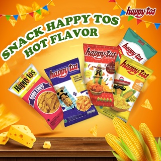 Snack Bắp Ăn Liền Happy Tos Đủ Vị Gói 140g - Nhập Khẩu Indonesia