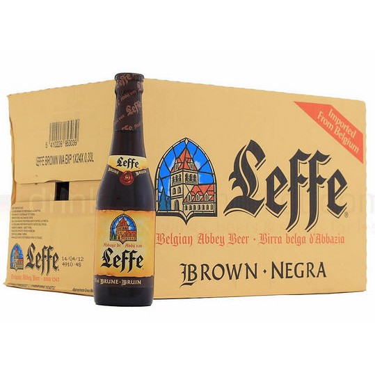 Bia Bỉ Leffe Nâu