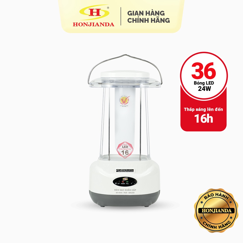 Đèn sạc tích điện đa năng Honjianda HJD-320 48 bóng LED siêu sáng