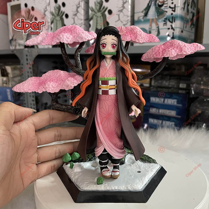 Mô hình Kamado Nezuko GK - Figure Action Kimetsu No Yaiba - Mô hình Thanh Gư ơm Hủy Diệt