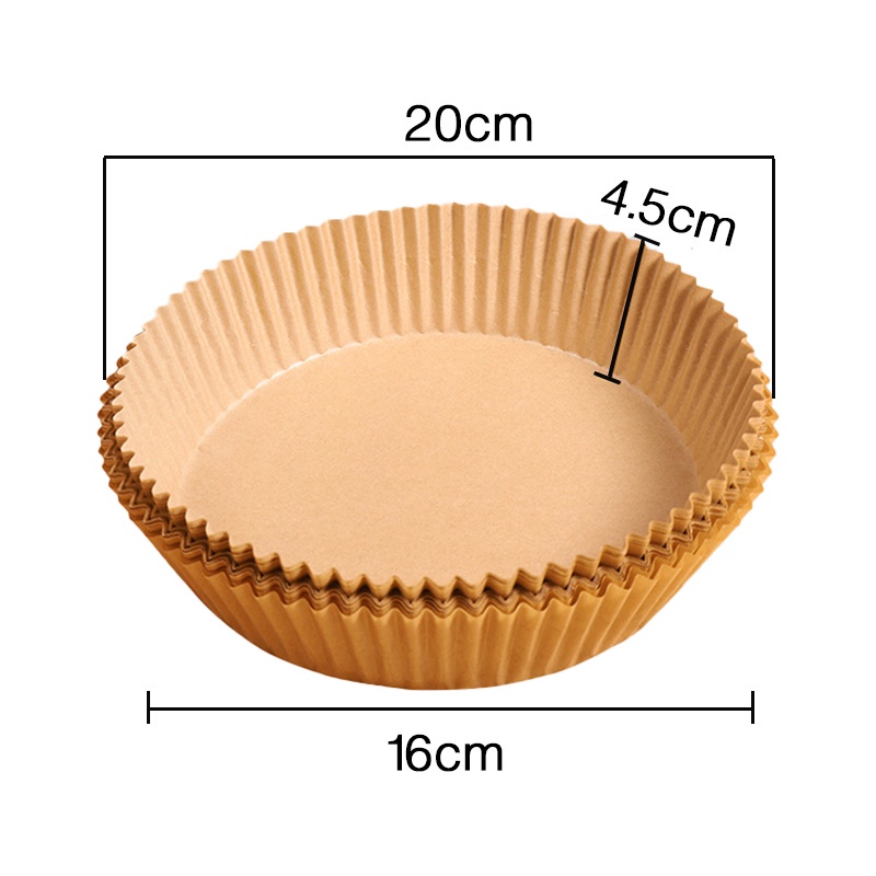 Bộ 50 Món Dụng Cụ Nướng Bánh 20 / 2Cm Sử Dụng Một Lần Tiện Dụng