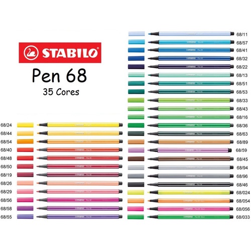 Bút Felt tip Stabilo Point pen 68 cỡ 1mm