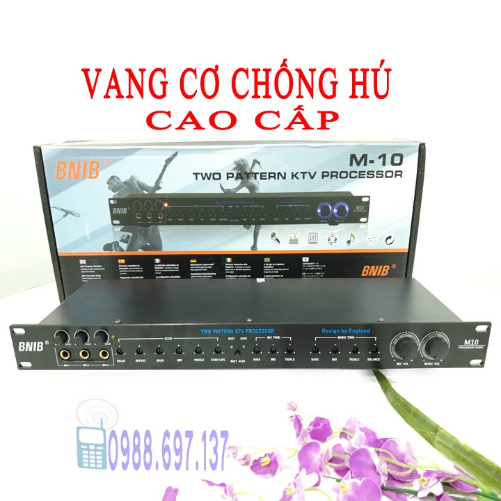 vang cơ chống hú cao cấp BNIB M10 + TẶNG dây canon