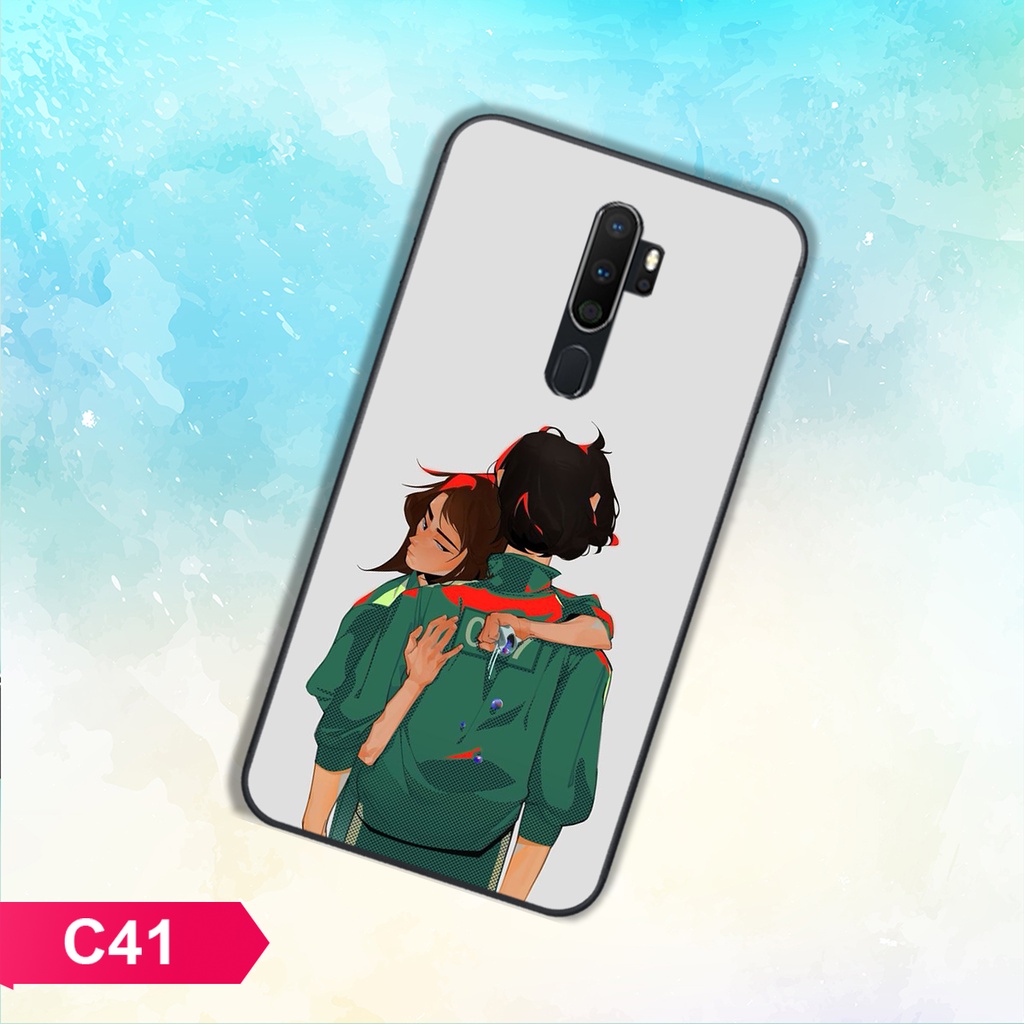 [SALE OFF]ỐP LƯNG OPPO A5 2020-OPPO A9 2020 IN HÌNH SQUID GAME CỰC HOT HÀN QUỐC