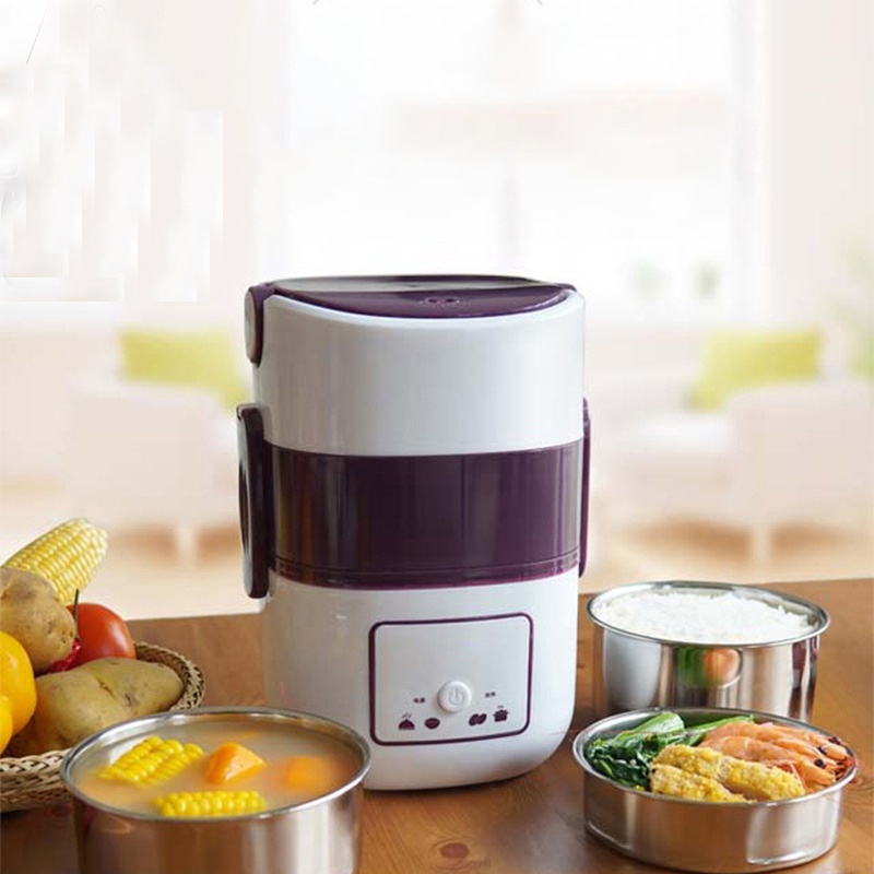 Hộp cơm cắm điện, cặp lồng cắm điện, nồi ủ cơm văn phòng, hộp đựng giữ nhiệt đa năng, bảo hành 12 tháng lỗi 1 đổi 1