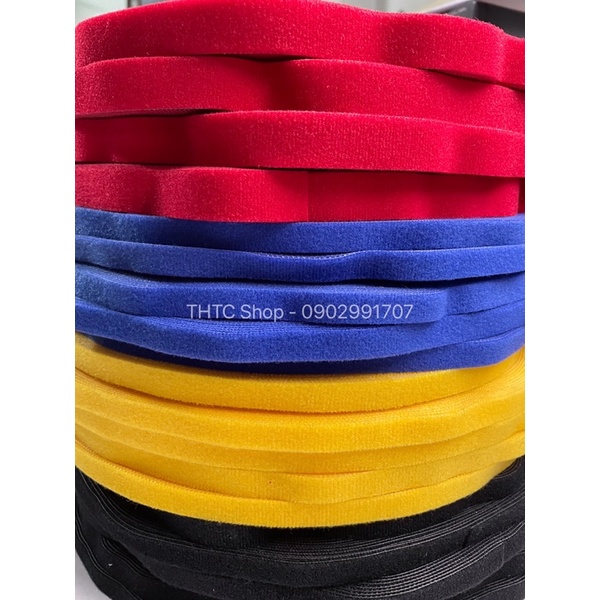 Dây khóa dán 2 mặt - Dây Velcro 50m (Rộng 16mm - 20mm)