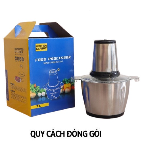 MÁY XAY THỊT LƯỠI DAO KÉP CỐI INOX DHA-868 XAY SIÊU KHỎE