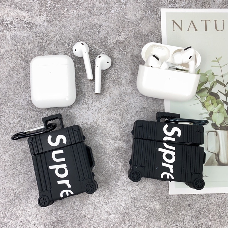 Vỏ bao Airpods 1/ 2/ Pro chất liệu Silicon chống va đập mạnh khi rơi hình dễ thương đáng yêu - CITYCASE
