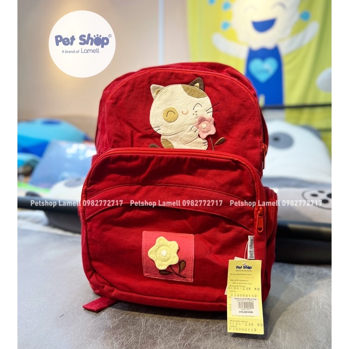 Balo Người Lớn Petshop NCBG-248 Đỏ( Ảnh Thật của Shop)