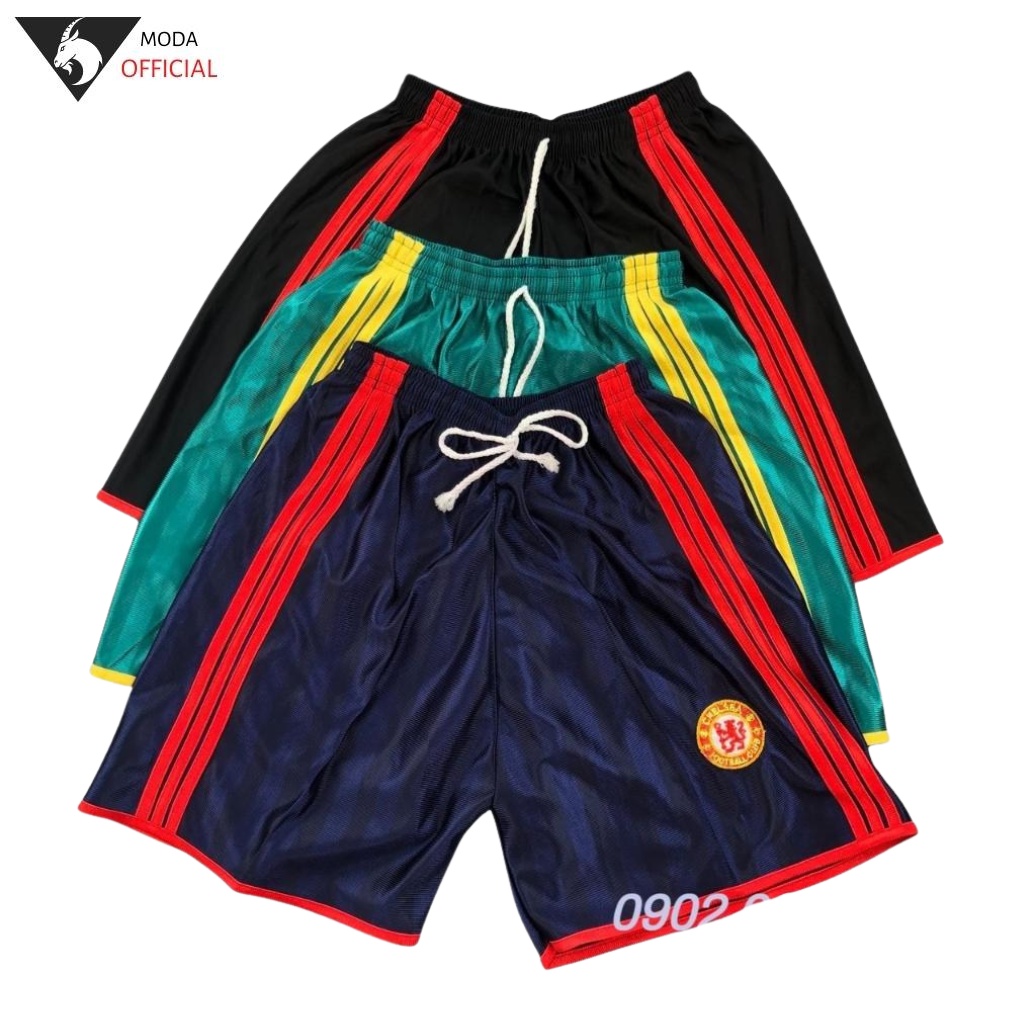 Combo 3 Quần Đùi nam CHEL.SEA MODA - Quần short nam mặc nhà vãi trơn phù hợp với bạn nào chơi thể thao size từ 45-70kg