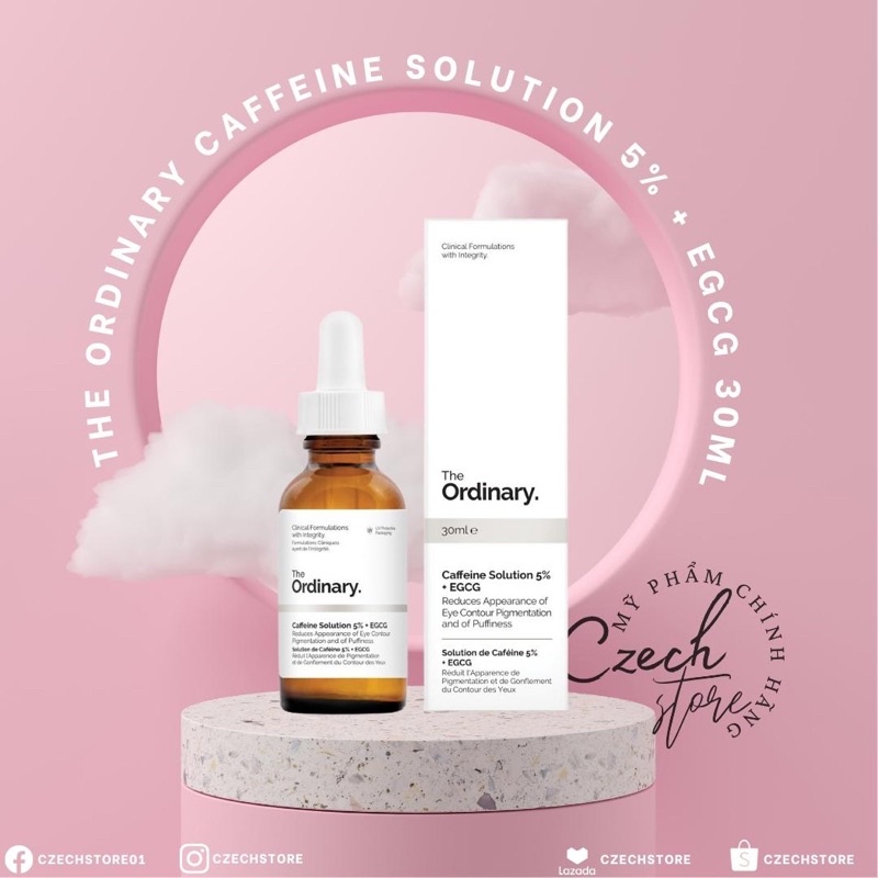 Serum mắt The Ordinary Caffeine 5% + EGCG