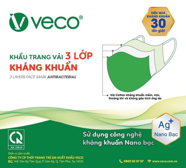 KHẨU TRANG VẢI VECO | BigBuy360 - bigbuy360.vn