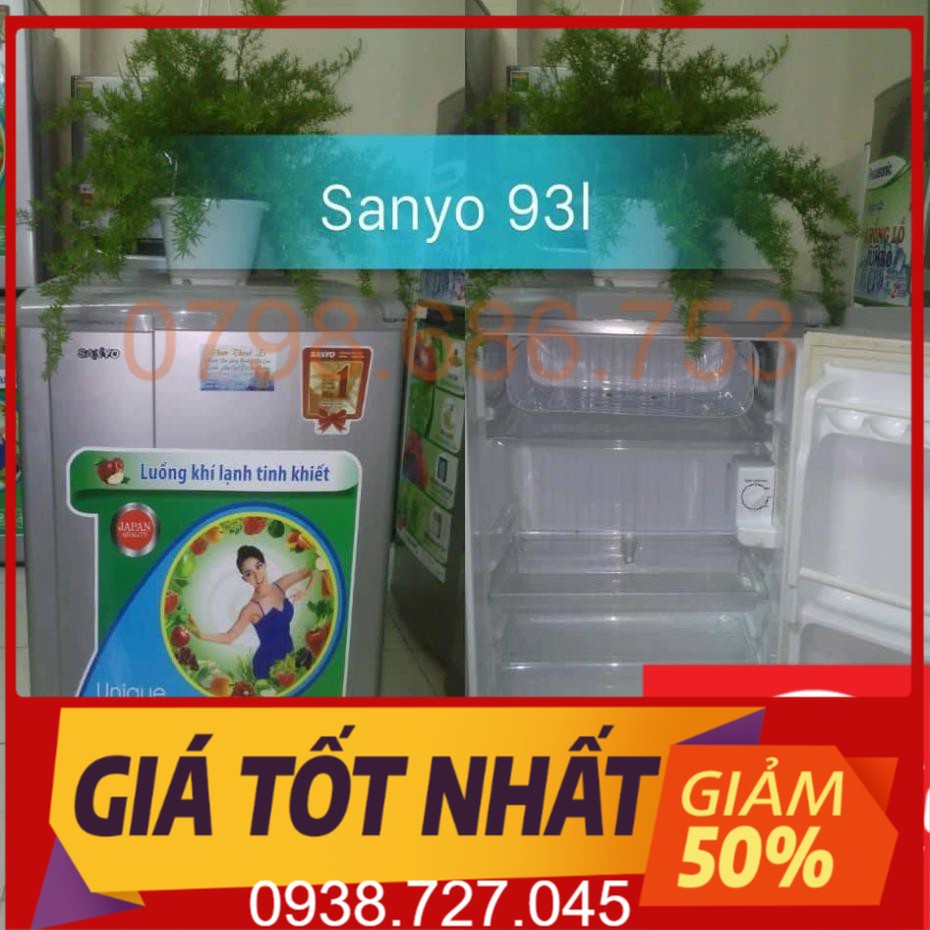 0938.727.045 Giảm giá TỦ LẠNH SANYO 90L QUA SỬ DỤNG ( Đồ Cũ Chỉ Bán ở HCM )