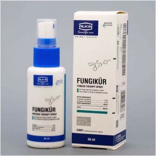 [HCM] FUNGIKUR xịt nấm và vảy gàu cho thú cưng HÀNG CHÍNH HÃNG có tem Tiếng Việt công ty Kỳ Nam phân phối