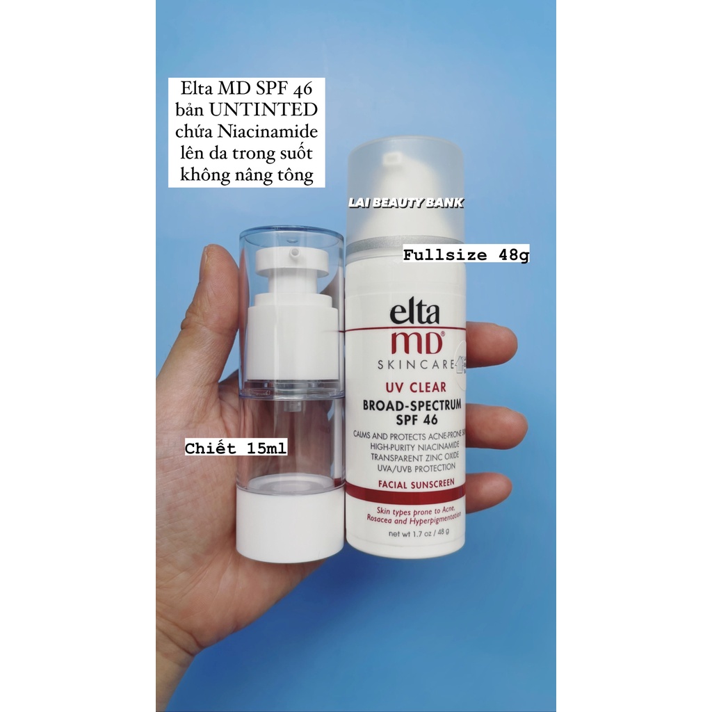 [CHAI THỬ 5ml/15ml] Kem chống nắng Elta MD SPF 40, 41, 45, 46 | BigBuy360 - bigbuy360.vn
