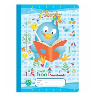 Vở 4 Ô Ly Klong Chicky 48 Trang MS 015M