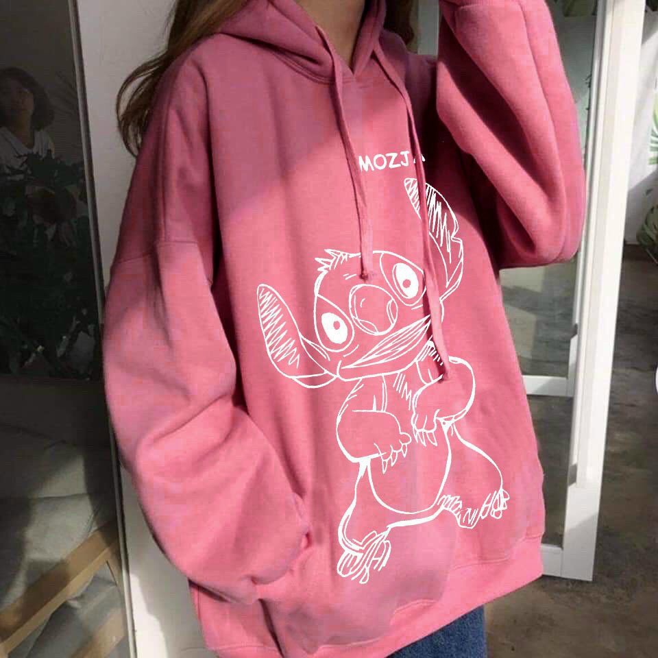 Áo Hoodie In Hình Stick Hot Trend Vải Nỉ