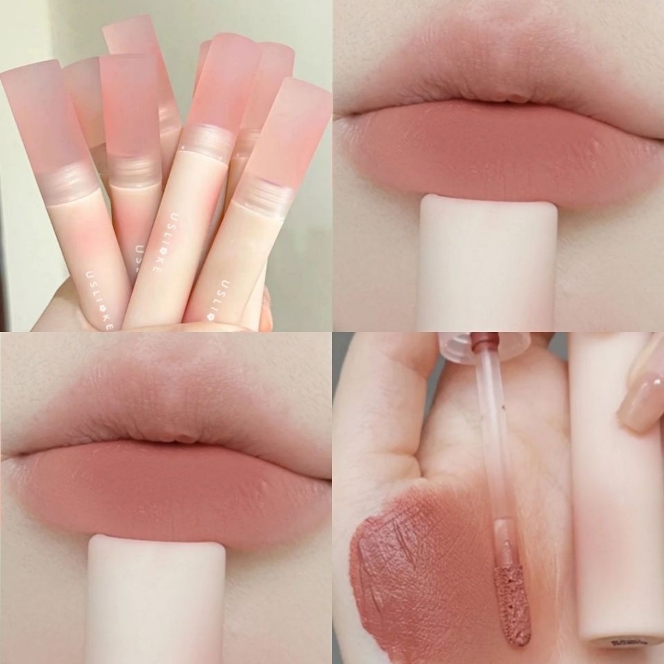 Son  Trôi  Thiết Kế Hình Viên Kẹo Marshmallow Matte  son môi men