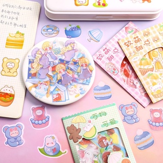 Gói sticker 45 miếng dán trang trí