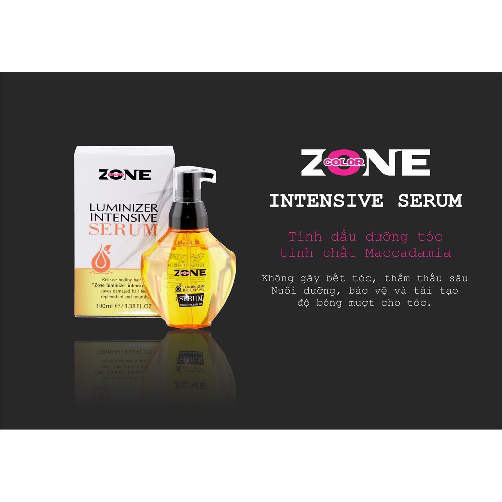 Dầu dưỡng tóc ZONE LUMINIZER INTENSIVE SERUM Oil 100ml