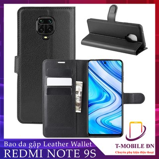 Bao da Xiaomi Redmi Note 9 9s 9 10 Pro Max 4G 5G cao cấp có nắp gập và chống xem video