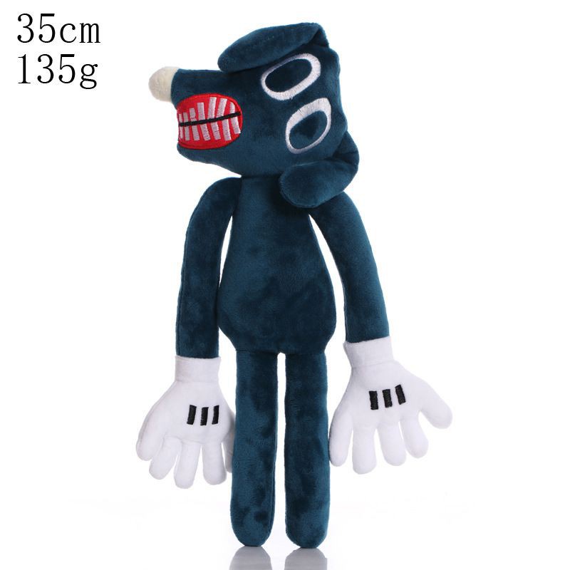 Đồ chơi nhồi bông hình chú chó/ mèo đáng sợ độc đáo