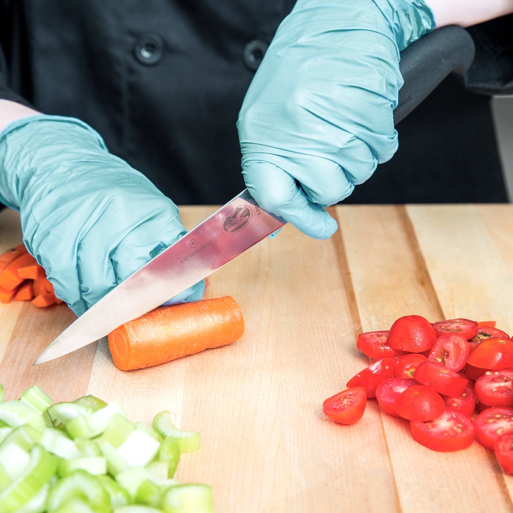 [THỤY SĨ] Dao Bếp Victorinox Fibrox 15cm Cán Nhựa Nhiều Màu - Dòng dao cho bếp chuyên nghiệp siêu sắc