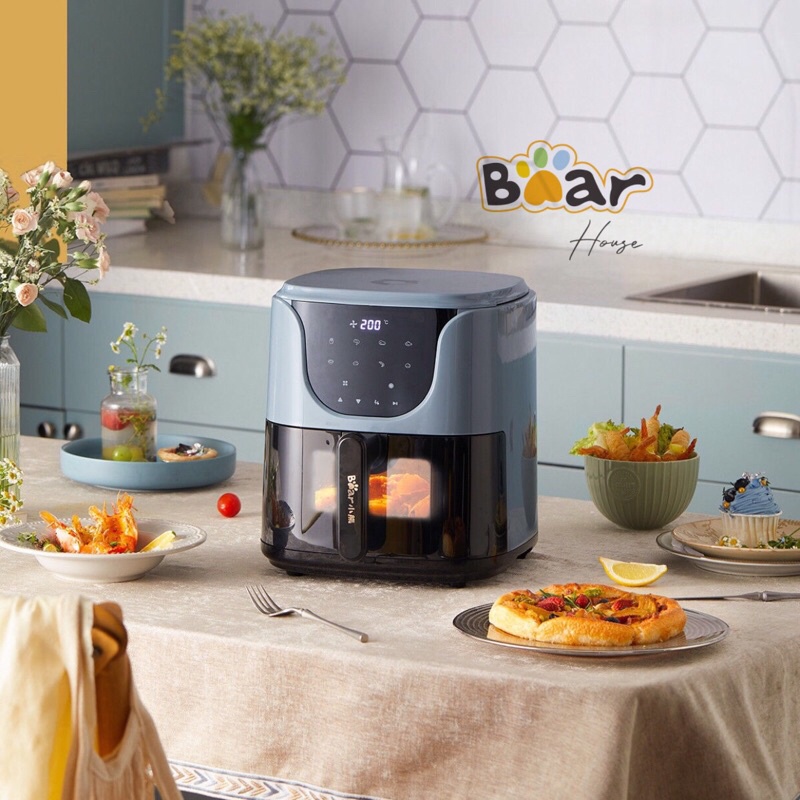 NỒI CHIÊN KHÔNG DẦU BEAR E16C5 DUNG TÍCH 5L BẢN MỚI 2022