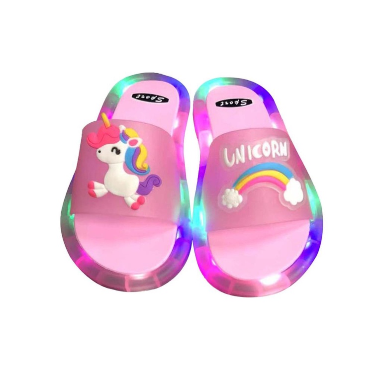 Dép đi trong nhà LED Dép đi tắm cho trẻ em Giày nhẹ Dép phát sáng